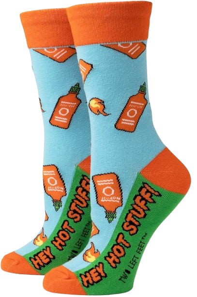 Unisex Adult Two Left Feet Novelty Socks