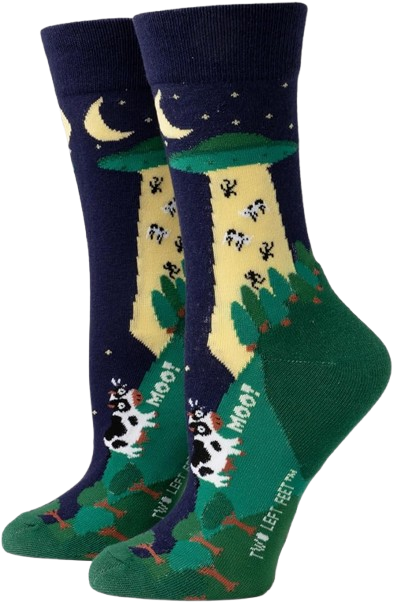 Unisex Adult Two Left Feet Novelty Socks